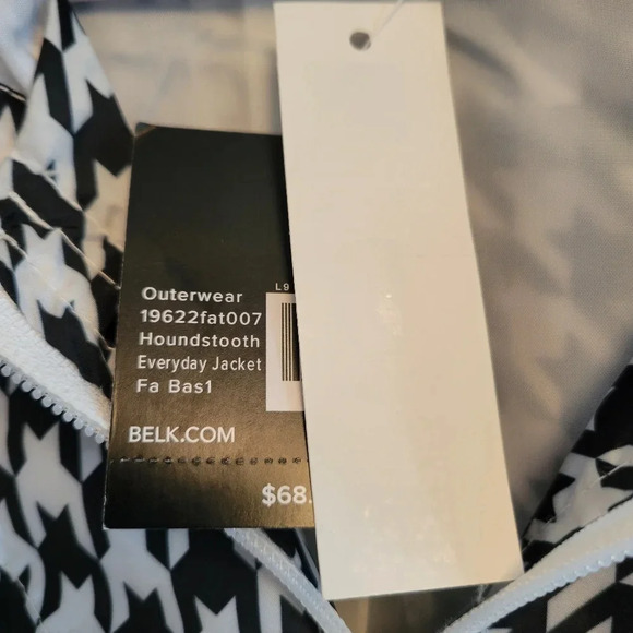 NWT Kim Roger's Rain jackets Gingham Size Small - Picture 5 of 6